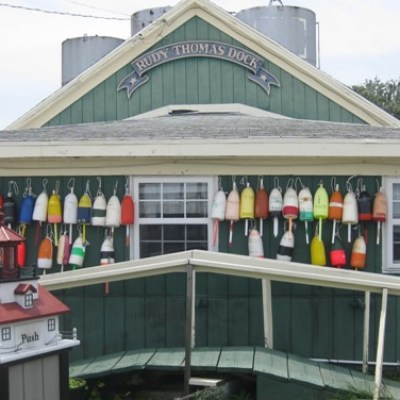 Crabpot Corks restaurant on Tangier Island