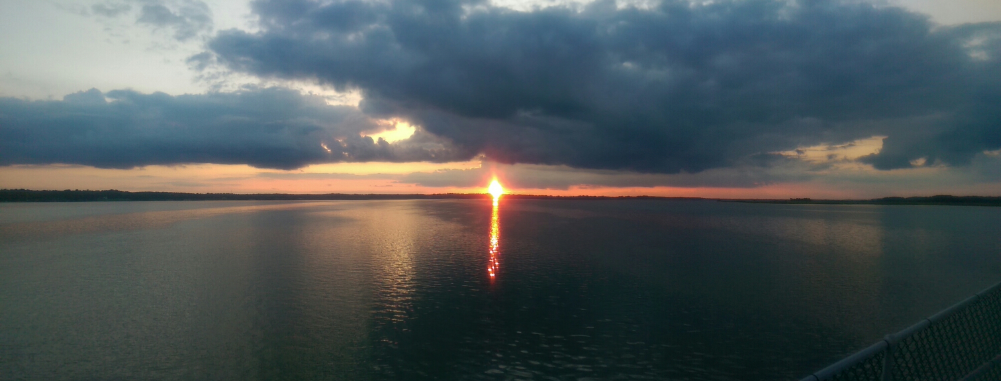 Sunset over Rappahannock on Tangier Island, VA